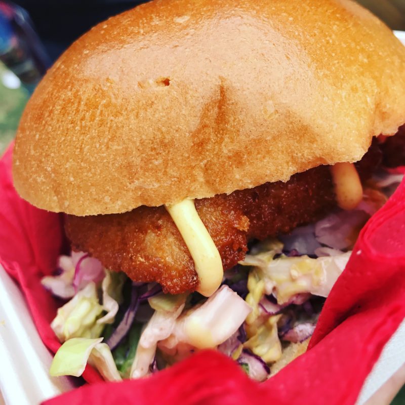 foodies festival chicken katsu burger mai taiko