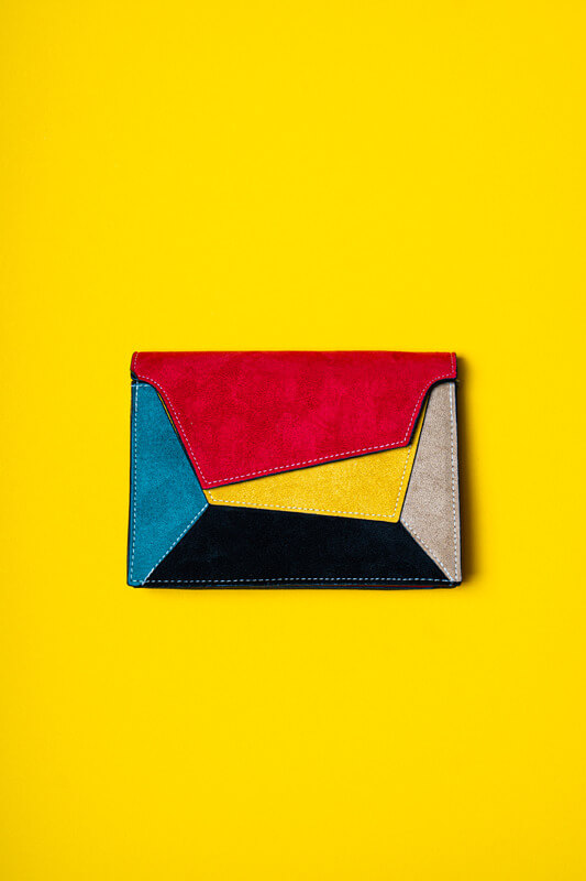 Colorful Leather Coin Purse