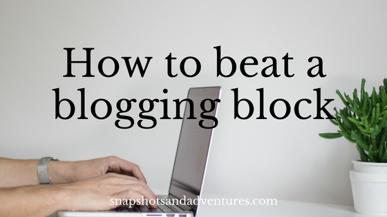 How to Beat a Blogging Block