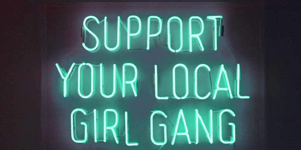 support girl gang logo blogs