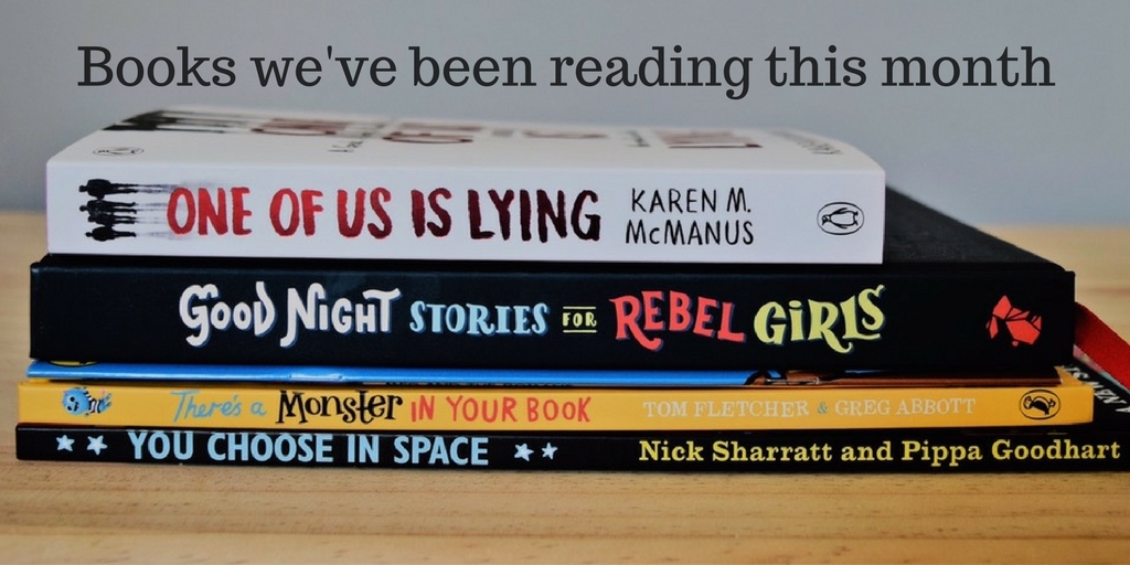 Books we’ve been reading this month – Halloween